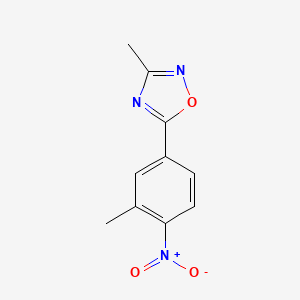 3-Methyl-5-(3-methyl-4-nitrophenyl)-1,2,4-oxadiazole