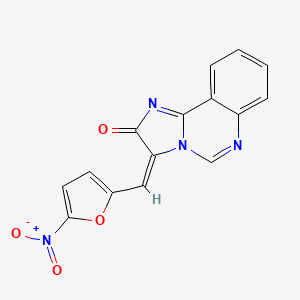 3-((5-Nitrofuran-2-yl)methylene)imidazo[1,2-c]quinazolin-2(3H)-one