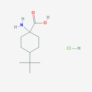 1-Amino-4-tert-butylcyclohexane-1-carboxylic acid hydrochloride