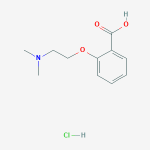molecular formula C11H16ClNO3 B1521219 2-[2-(Dimethylamino)ethoxy]benzoic acid hydrochloride CAS No. 1177320-86-3