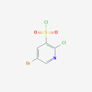 5-Bromo-2-chloropyridine-3-sulfonyl chloride