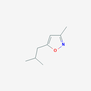 Isoxazole, 3-methyl-5-(2-methylpropyl)-