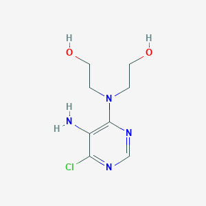 Ethanol, 2,2'-[(5-amino-6-chloro-4-pyrimidinyl)imino]bis-