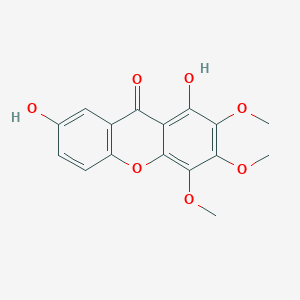 1,7-Dihydroxy-2,3,4-trimethoxy-9H-xanthen-9-one