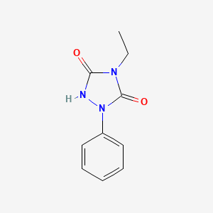 4-Ethyl-1-phenyl-1,2,4-triazolidine-3,5-dione