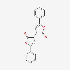 5,5'-Diphenyl-[3,3'-bifuran]-2,2'(3H,3'H)-dione