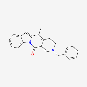 2-Benzyl-5-methylindolo[1,2-b][2,7]naphthyridin-12(2H)-one