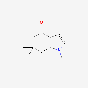 1,6,6-Trimethyl-5,7-dihydroindol-4-one