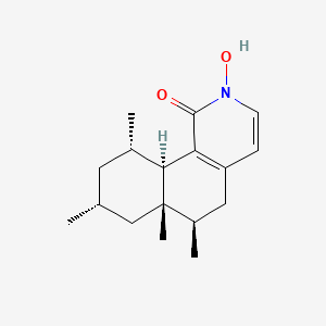 (6R,6aS,8R,10S,10aR)-2-Hydroxy-6,6a,8,10-tetramethyl-5,6,6a,7,8,9,10,10a-octahydrobenzo[h]isoquinolin-1(2H)-one