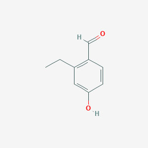 molecular formula C9H10O2 B1521265 2-乙基-4-羟基苯甲醛 CAS No. 532967-00-3