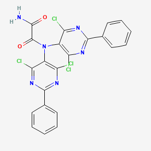 N1,N1-Bis(4,6-dichloro-2-phenylpyrimidin-5-yl)oxalamide