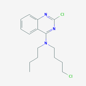 N-Butyl-2-chloro-N-(4-chlorobutyl)quinazolin-4-amine