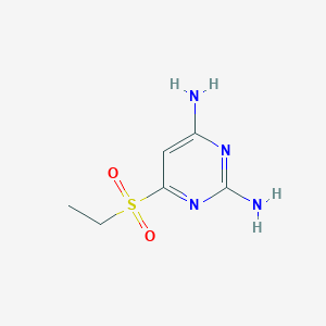 6-(Ethanesulfonyl)pyrimidine-2,4-diamine