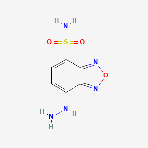 7-Hydrazinyl-2,1,3-benzoxadiazole-4-sulfonamide