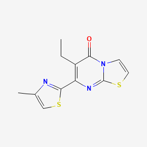 6-Ethyl-7-(4-methyl-1,3-thiazol-2-yl)-5H-[1,3]thiazolo[3,2-a]pyrimidin-5-one