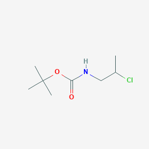tert-butyl N-(2-chloropropyl)carbamate
