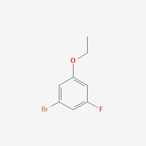 molecular formula C8H8BrFO B1521360 1-Bromo-3-ethoxy-5-fluorobenzene CAS No. 212307-87-4