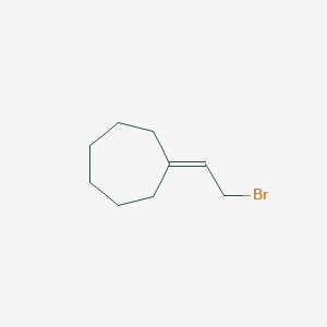 Cycloheptane, (2-bromoethylidene)-