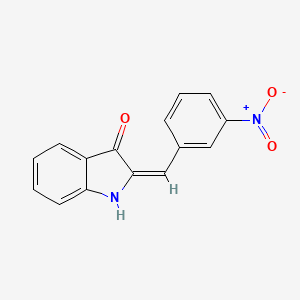 2-(3-Nitrobenzylidene)indolin-3-one