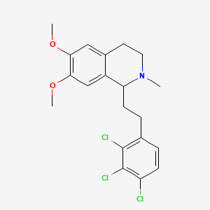 1-(2,3,4-Trichlorophenethyl)-2-methyl-6,7-dimethoxy-1,2,3,4-tetrahydroisoquinoline