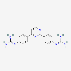 Guanidine, N,N'''-(2,4-pyrimidinediyldi-4,1-phenylene)bis-