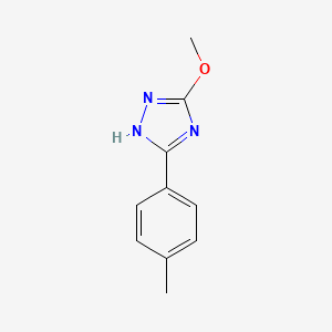 3-Methoxy-5-(4-methylphenyl)-1H-1,2,4-triazole