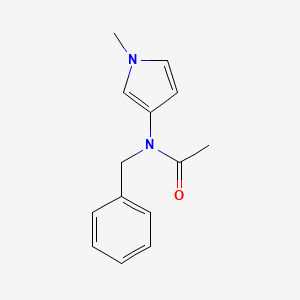 N-Benzyl-N-(1-methyl-1H-pyrrol-3-yl)acetamide