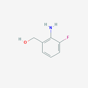 molecular formula C7H8FNO B1521435 (2-Amino-3-fluorophenyl)methanol CAS No. 906811-49-2
