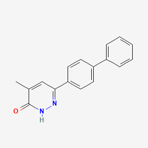 6-([1,1'-Biphenyl]-4-yl)-4-methylpyridazin-3(2H)-one