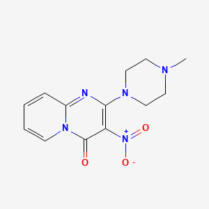 2-(4-Methylpiperazin-1-yl)-3-nitro-4H-pyrido[1,2-a]pyrimidin-4-one