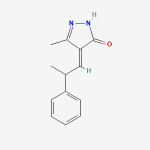 3-Methyl-4-(2-phenylpropylidene)-1H-pyrazol-5(4H)-one