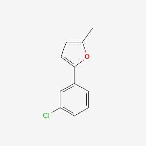 2-(3-Chlorophenyl)-5-methylfuran