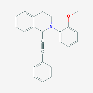 2-(2-Methoxyphenyl)-1-(phenylethynyl)-1,2,3,4-tetrahydroisoquinoline