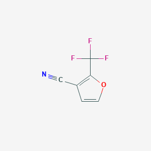 2-(Trifluoromethyl)furan-3-carbonitrile