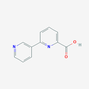 molecular formula C11H8N2O2 B1521450 [2,3'-联吡啶]-6-羧酸 CAS No. 1211540-72-5