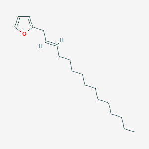 (E)-2-(Pentadec-2-en-1-yl)furan