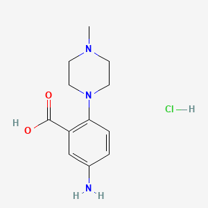5-Amino-2-(4-methyl-piperazin-1-YL)-benzoic acid hydrochloride