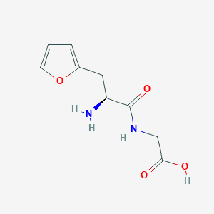 3-(Furan-2-yl)-L-alanylglycine