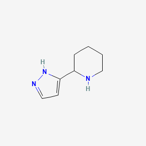 2-(1H-pyrazol-3-yl)piperidine
