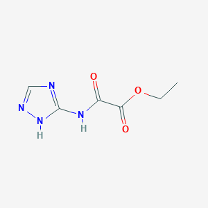 ethyl 2H-1,2,4-triazol-3-ylcarbamoylformate