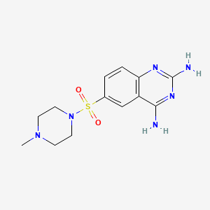 6-(4-Methyl-piperazine-1-sulfonyl)-quinazoline-2,4-diamine