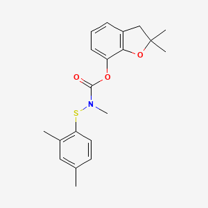 2,2-Dimethyl-2,3-dihydrobenzofuran-7-yl (2,4-dimethylphenyl)thio(methyl)carbamate