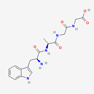 L-Tryptophyl-L-alanylglycylglycine