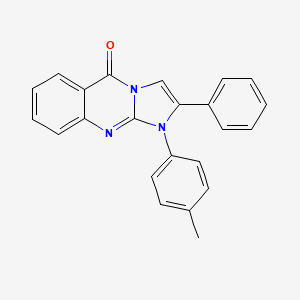 2-phenyl-1-(p-tolyl)imidazo[2,1-b]quinazolin-5(1H)-one