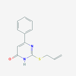 2-(Allylthio)-6-phenylpyrimidin-4(1H)-one