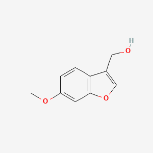 (6-Methoxybenzofuran-3-yl)methanol