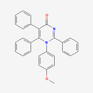 1-(4-Methoxyphenyl)-2,5,6-triphenylpyrimidin-4(1H)-one