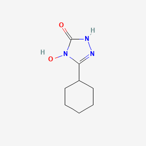 3-cyclohexyl-4-hydroxy-1H-1,2,4-triazol-5(4H)-one