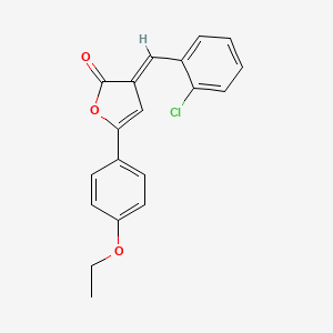 3-(2-Chlorobenzylidene)-5-(4-ethoxyphenyl)furan-2(3h)-one