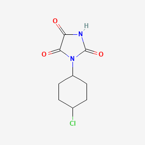 1-(4-Chlorocyclohexyl)imidazolidine-2,4,5-trione